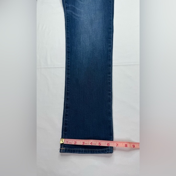 GAP Girlfriend Style Dark Wash Straight Leg Jeans Size 27 - Picture 7 of 8
